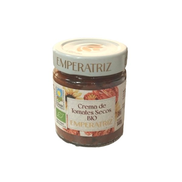 Crema aus getrockneten Tomaten Bio 156ml Emperatriz-izquierda