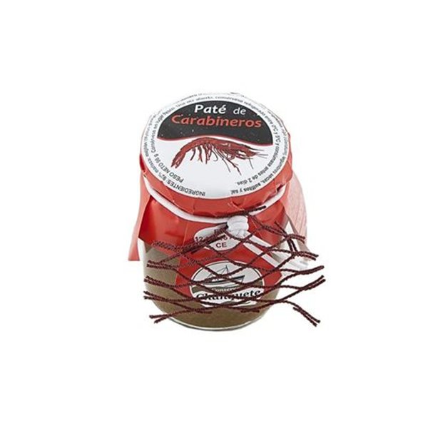 Red Prawn Pâté, Conservas Chanquete-lateral