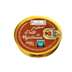 Mussels Pate 120g Los Peperetes