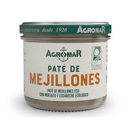 Mussel Pâté with Organic Ingredients, Agromar