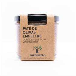 Paté de olivas empeltre en AOVE 110 g | Producto solidario