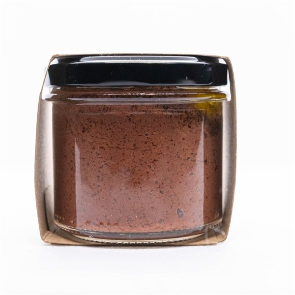 Paté de olivas empeltre en AOVE 110 g | Producto solidario-trasera