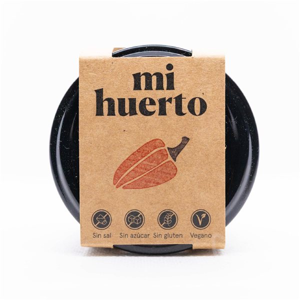 Paté de pimiento asado en AOVE 110 g | Producto solidario-detalle