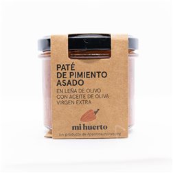 Paté de pimiento asado en AOVE 110 g | Producto solidario