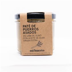 Paté de puerro asado en AOVE 110 g | Producto solidario