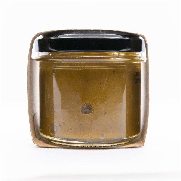 Paté de puerro asado en AOVE 110 g | Producto solidario-trasera