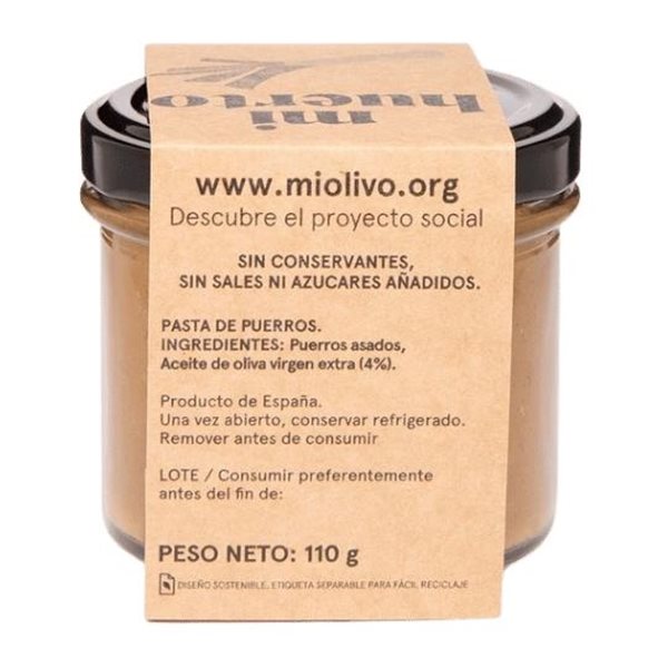 Paté de puerros asados-lateral