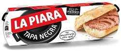 Pâté La Piara couvercle noir pack 3 x 75g