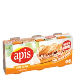 Pâté doux facile à étaler apis