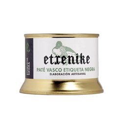 Paté basque étiquette noire 130g Etxenike