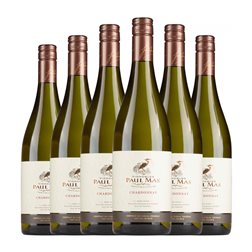 Paul Mas Chardonnay Trocken — Seco Vin de Pays d'Oc 75 cl Vino Blanco (Caja de 6 unidades)