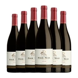 Paul Mas Syrah Grenache Noir Trocken — Seco Vin de Pays d'Oc 75 cl Vino Tinto (Caja de 6 unidades)