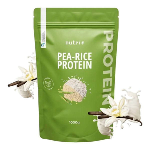 Poudre de protéine de pois - Riz 1 kg-lateral