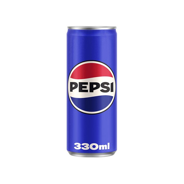 PEPSI régulier Soda au cola, pack de 24 canettes de 330 ml, 7,92 litres au total (avec ou sans cadeau)-lateral