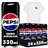 PEPSI Zero Cola-Getränk mit null Zucker und null Kalorien, Packung mit 24 Dosen à 330 ml, insgesamt 7,92 Liter (mit oder ohne Geschenk)-detalle