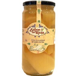 Poire au sirop moitiés Saveur de Rioja