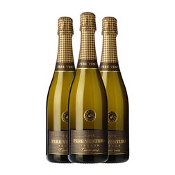 Pere Ventura Tresor Brut Cava Cuvée Gran Reserva 75 cl Espumoso Blanco (Caja de 3 unidades)