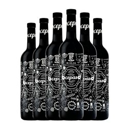 Perica 6Cepas6 Tempranillo Seco Rioja 75 cl Vino Tinto (Caja de 6 unidades)