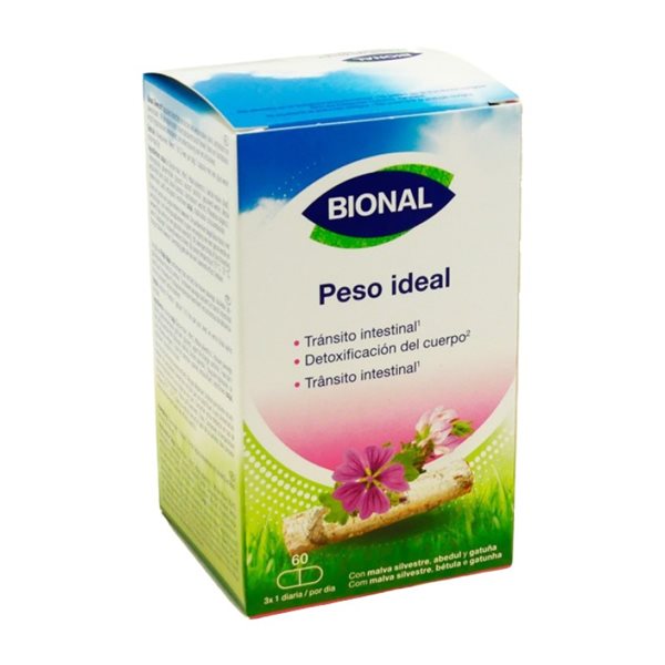 Poids idéal 60 capsules Bional-detalle