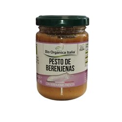 Pesto de Berenjenas vegano Bio 140g Organica Italia