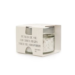 Pétalos de Sal con Trufa Negra Tuber Melanosporum 65g