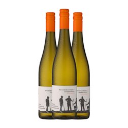 Pflüger Weißburgunder & Chardonnay Demeter 75 cl Vino Blanco (Caja de 3 unidades)