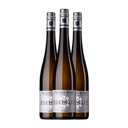 Philipp Kuhn Laumersheimer Edelsatz Gewürztraminer & Riesling Trocken — Seco Pfälz 75 cl Vino Blanco (Caja de 3 unidades)