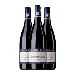Philipp Kuhn Pinot Negro Trocken — Seco Pfälz Traditional — Tradicional 75 cl Vino Tinto (Caja de 3 unidades)
