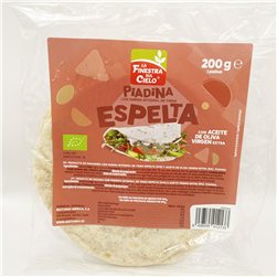 Organic spelt piadina 200g La Finestra