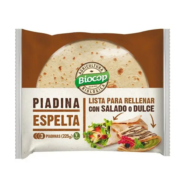 SPELT PIADINA 225 GR ORGANIC