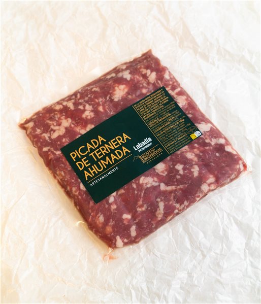 Gerauchtes Rindfleisch Hackfleisch 500 g-lateral