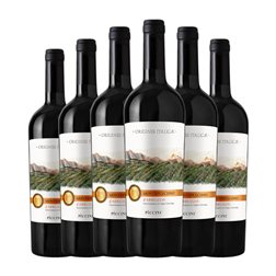 Piccini Origines Italicae Montepulciano d'Abruzzo 75 cl Vino Tinto (Caja de 6 unidades)