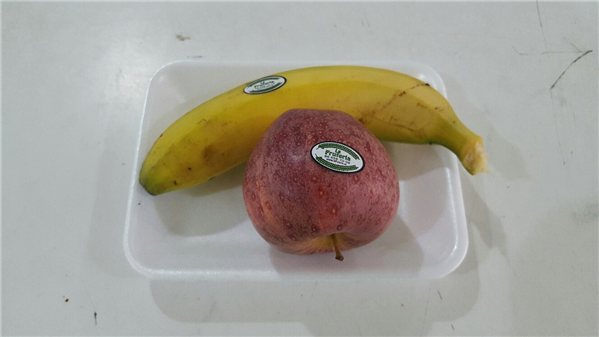 PICKNING PLATANO Y MANZANA FUJI-detalle