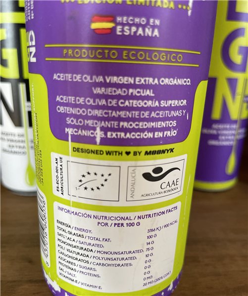 PICUAL 500 ml-lateral
