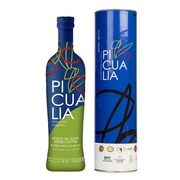 Picualia Premium Bio Bouteille 500 ml-detalle