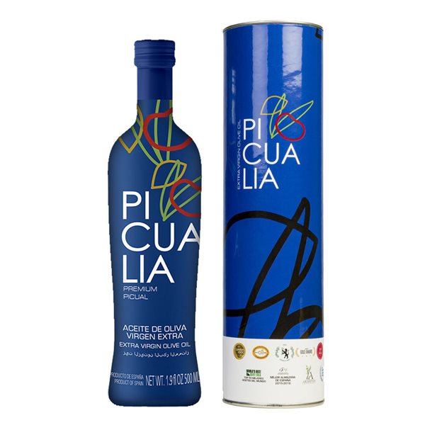 Picualia Premium Picual Bottle 500 ml-detalle
