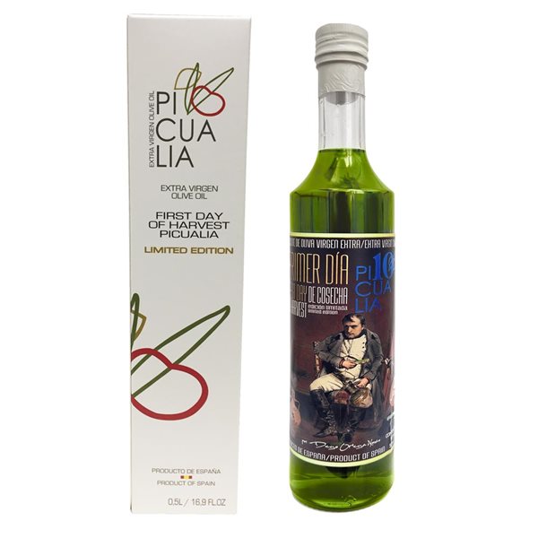Picualia Premier Jour de la Récolte Édition Limitée Picual 500 ml-detalle