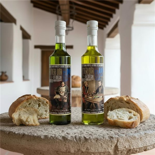 Picualia Primer Día de Cosecha Edición Limitada Picual y Arbequina-trasera