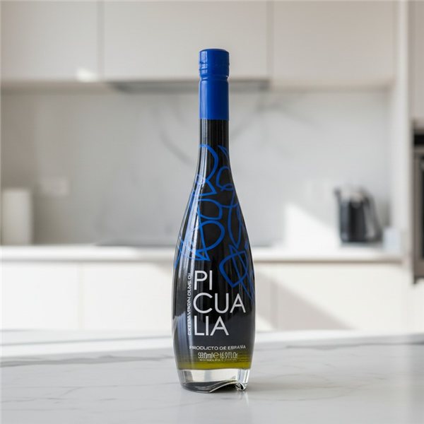 Picualia Reserva Picual Botella 500 ml-trasera