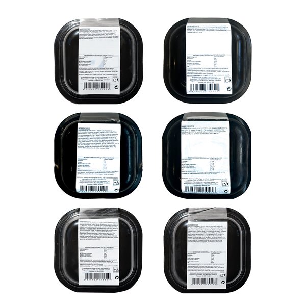 ASK LIKE AT HOME | Ready-to-Eat Prepared Dishes | Udon Noodles with Chicken, Chickpeas with Pork Loin, Tuna Pasta Salad, Hake Meatballs in Marinara Sauce, Honey Ribs with Potatoes, Chicken Tikka Masala | Pack 6 x 350 g-detalle