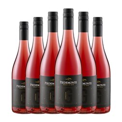 Piedemonte Garnacha Seco Navarra 75 cl Vino Rosado (Caja de 6 unidades)