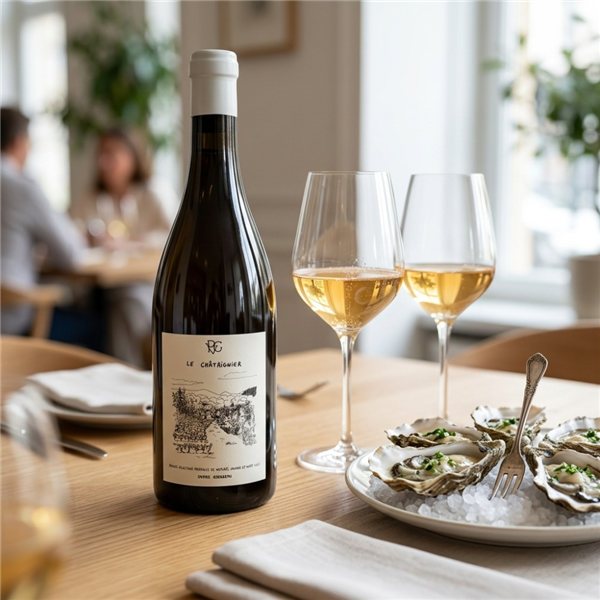 Pierre Girardin Le Chataignier Savagnin 2023-detalle