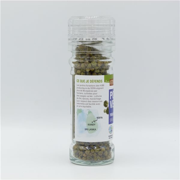 Green Pepper in Grain Grinder BIO 25g-trasera