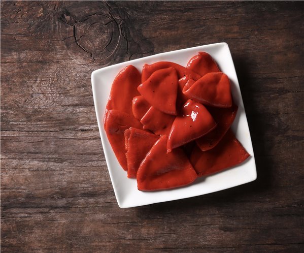 Poivron du Piquillo Entier Extra, boîte de 390 grammes-detalle