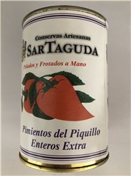 Pimiento del Piquillo Entero Extra, lata de 390 Gramos