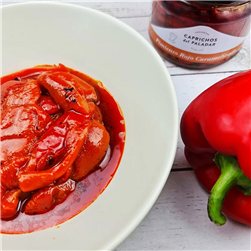 Karamellisierter roter Paprika - Glas