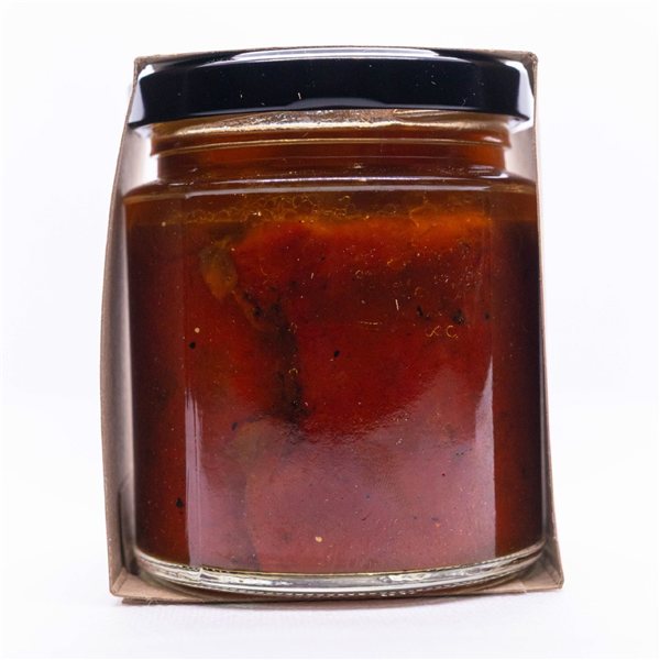 Pimientos asados en AOVE 230 g | Producto solidario-trasera