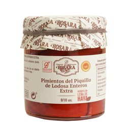 Pimientos del Piquillo Enteros Rosara 9/18 220g