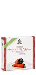 'Gefüllte Piquillo-Paprika mit Tintenfisch von Laurel'