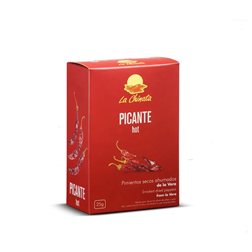 Pimientos Secos Ahumados Picantes Lata 25g La Chinata